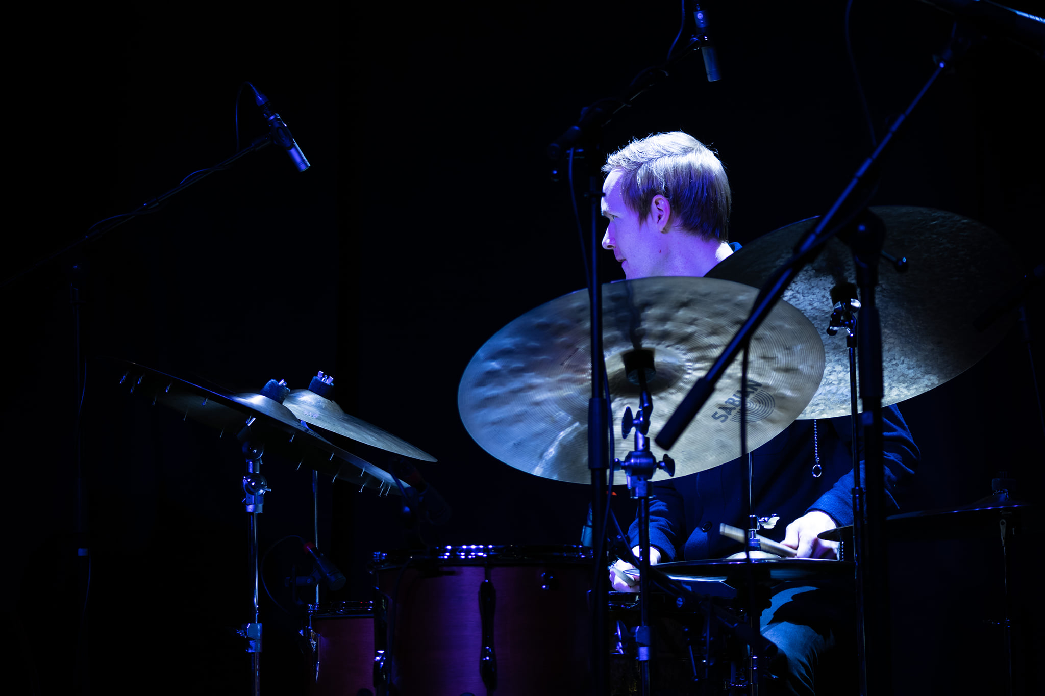 David Skinner Trio on stage